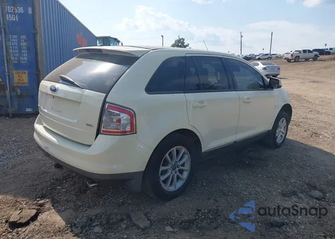 2007 Ford Edge Sel Plus из США, поврежденный, VIN 2FMDK39C67BA26925